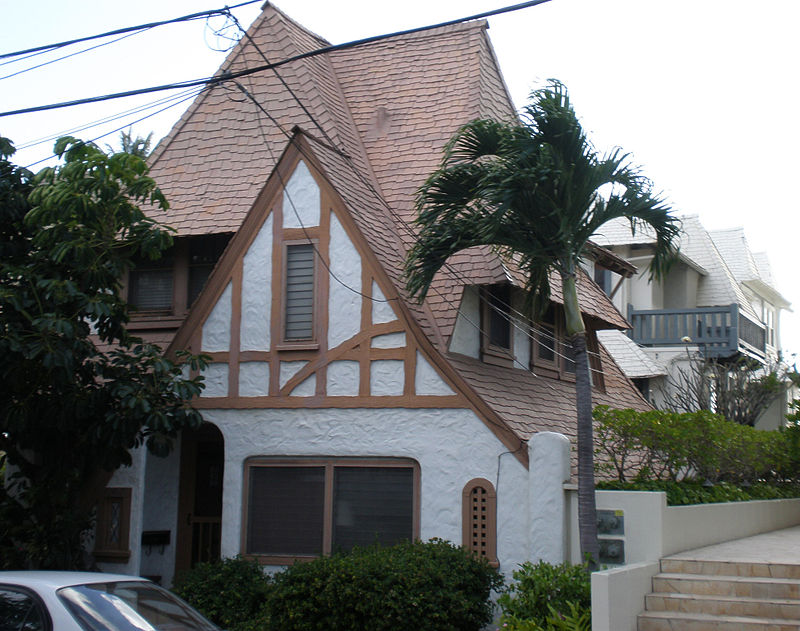 Honolulu Tudor–French Norman Cottages