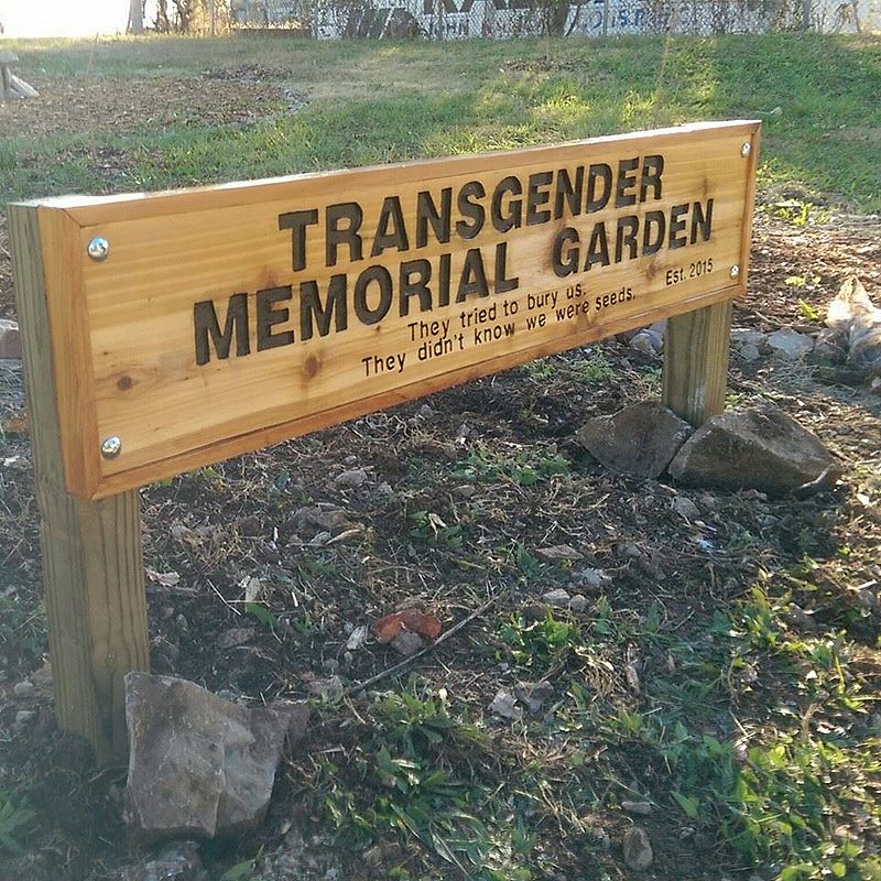 Transgender Memorial Garden