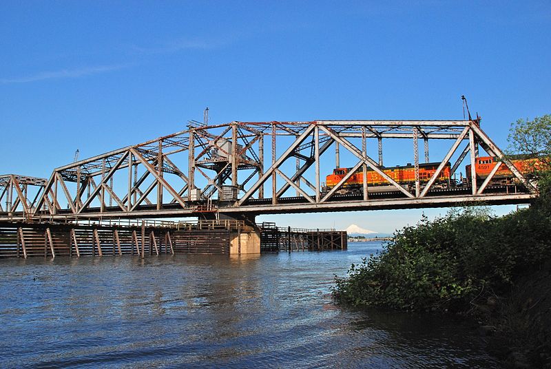 Oregon Slough Railroad Bridge