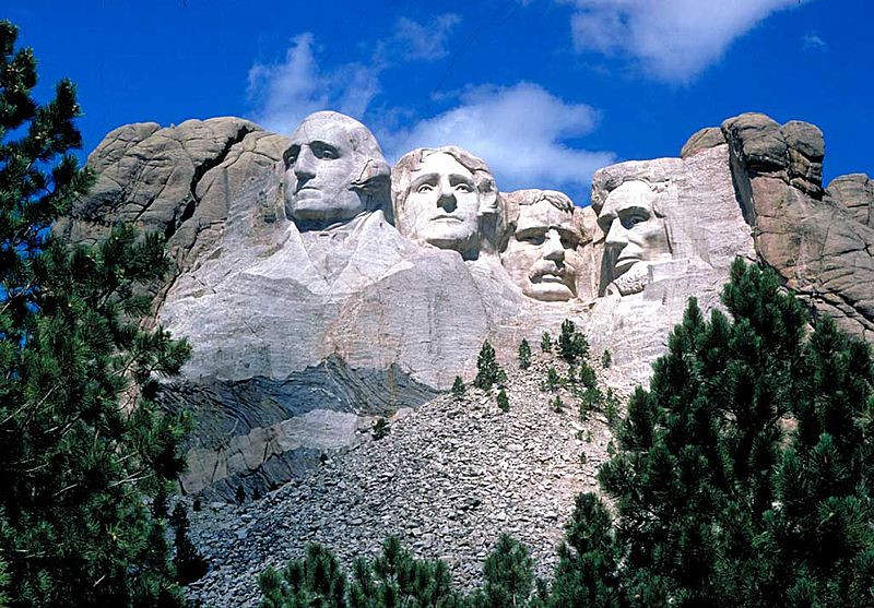 Construction of Mount Rushmore