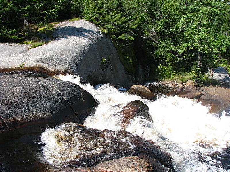 High Falls on the Oswegatchie River