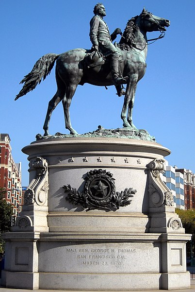 Equestrian statue of George Henry Thomas