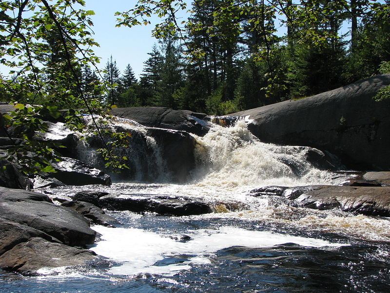 High Falls on the Oswegatchie River