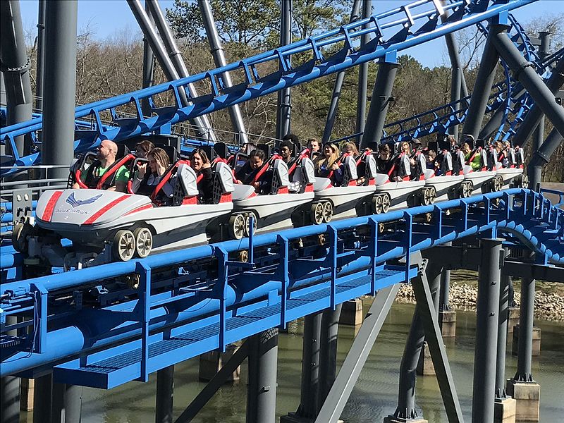 Blue Hawk Roller Coaster