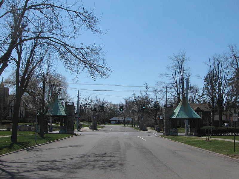 Entranceways at Main Street at Lamarck Drive and Smallwood Drive