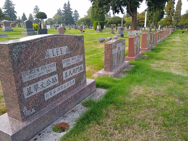 Graves of Bruce and Brandon Lee