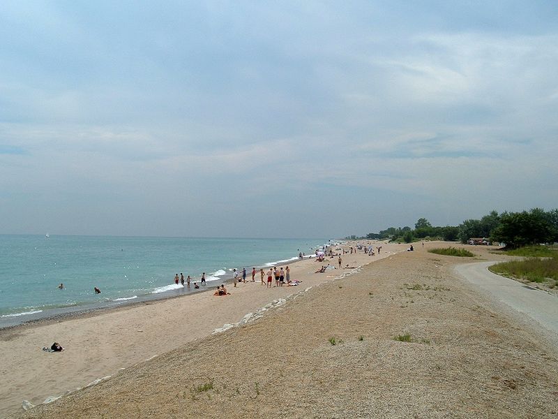 Park Stanowy Illinois Beach