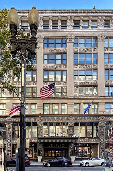 F Street and 7th Street shopping districts