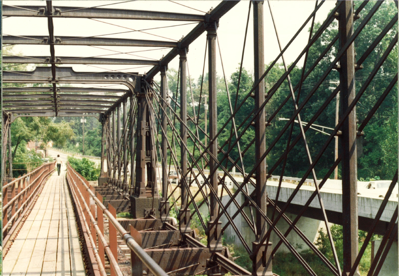 Pont ferroviaire en treillis de Bollman