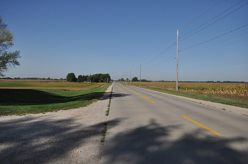 Lincoln Highway in Greene County