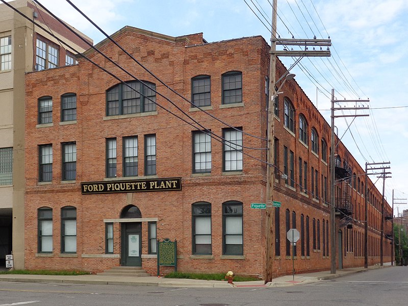 Planta Ford de Piquette Avenue