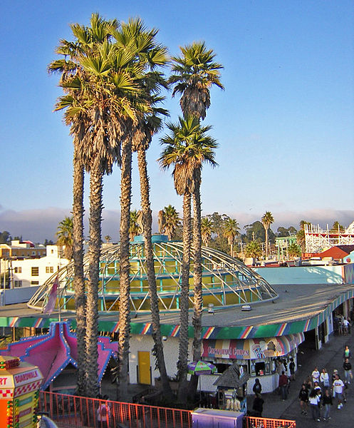 Santa Cruz Looff Carousel and Roller Coaster