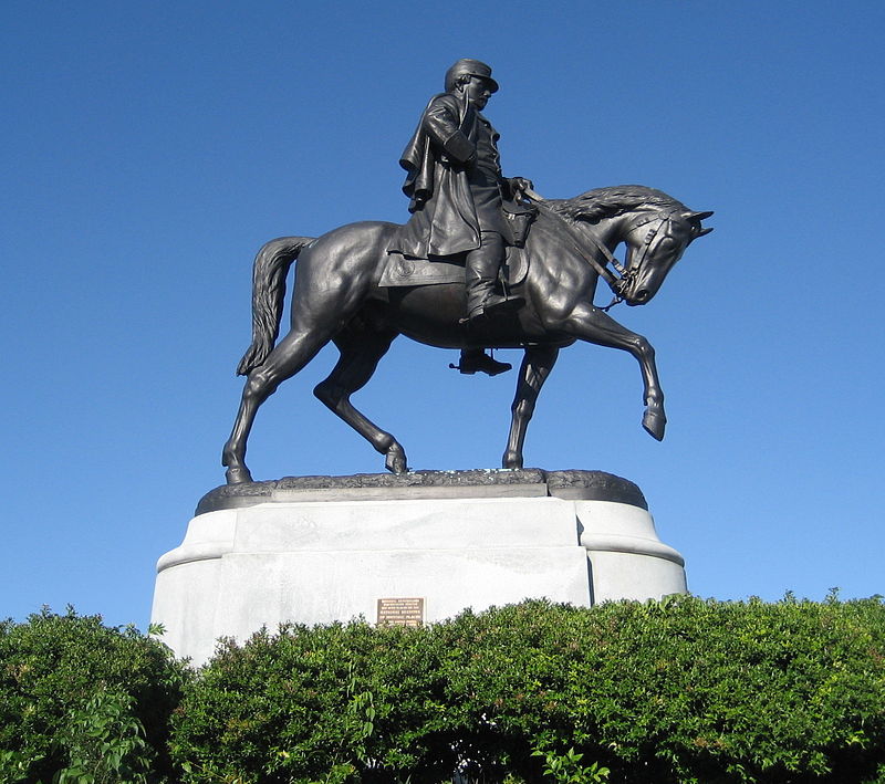 Statue équestre du général Beauregard