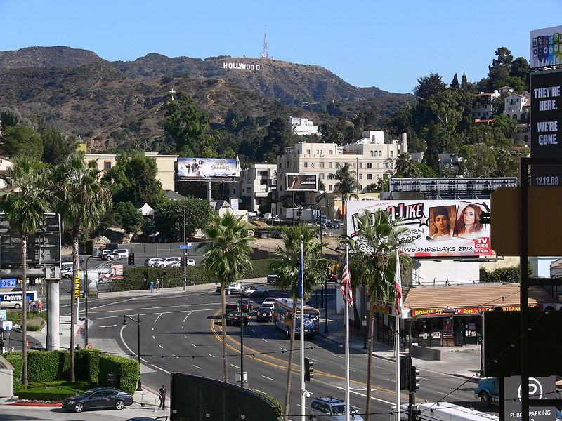 Panneau Hollywood