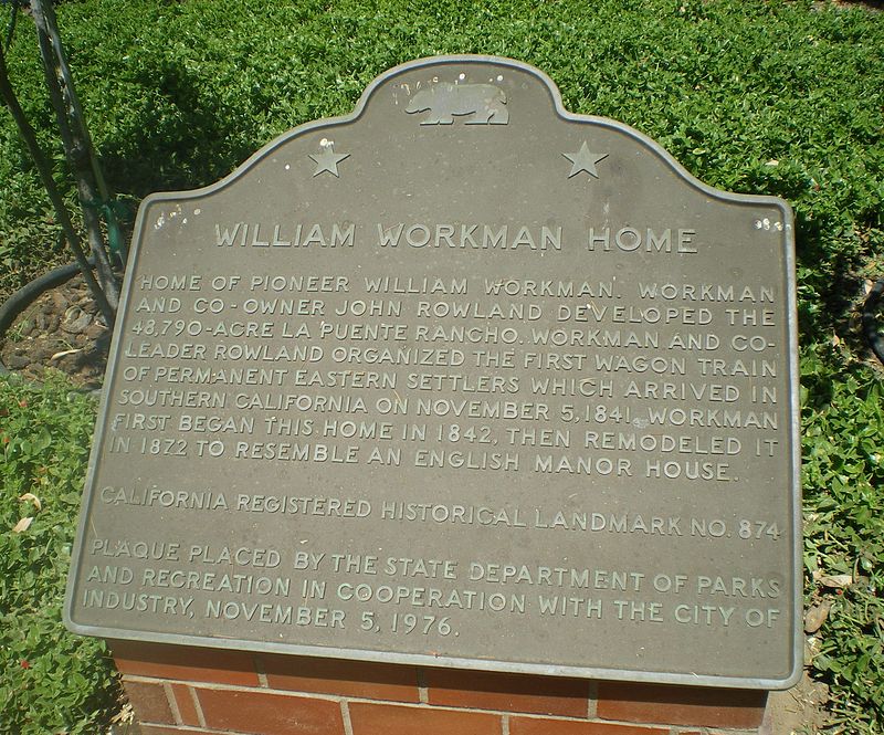 Workman and Temple Family Homestead Museum