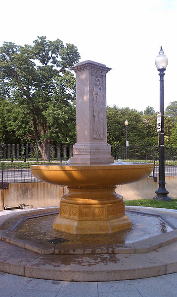 Fontaine du mémorial Butt-Millet