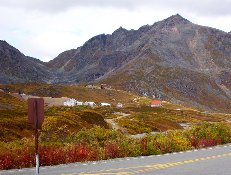 Gold mining in Alaska