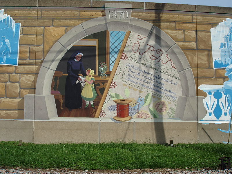 Mississippi River Tales Mural