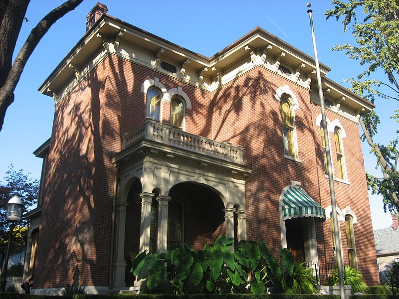 Lockerbie Square Historic District