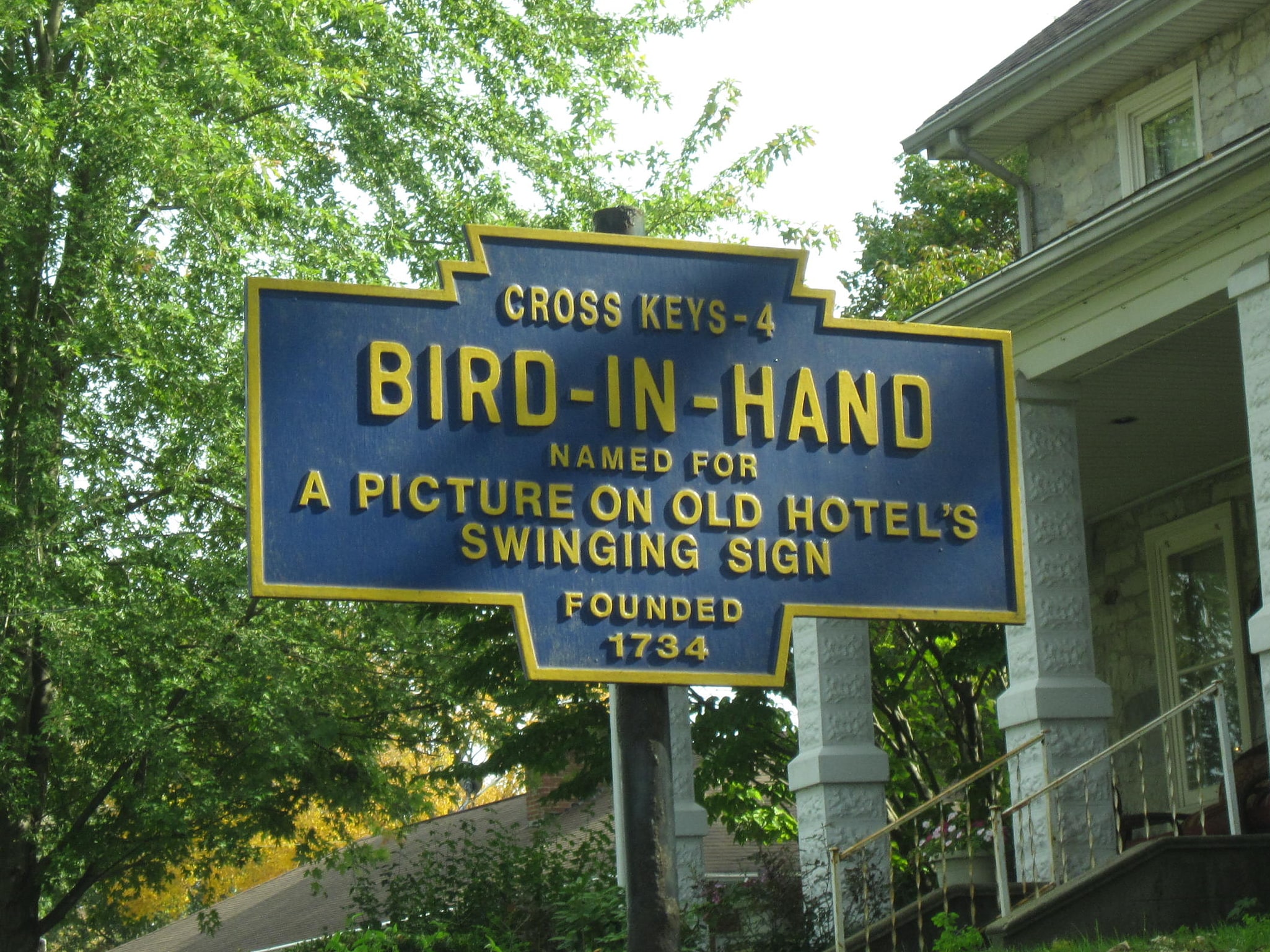 Bird-in-Hand, Stany Zjednoczone