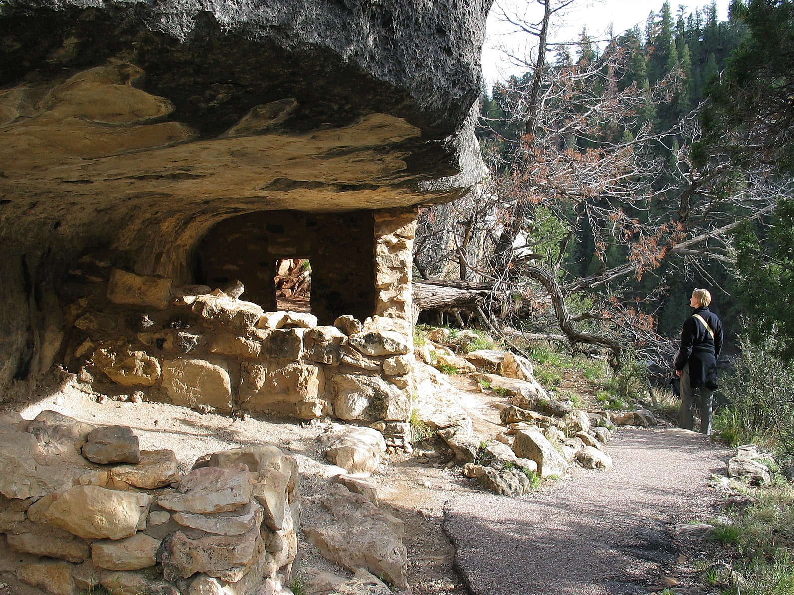 Walnut Canyon National Monument, États-Unis