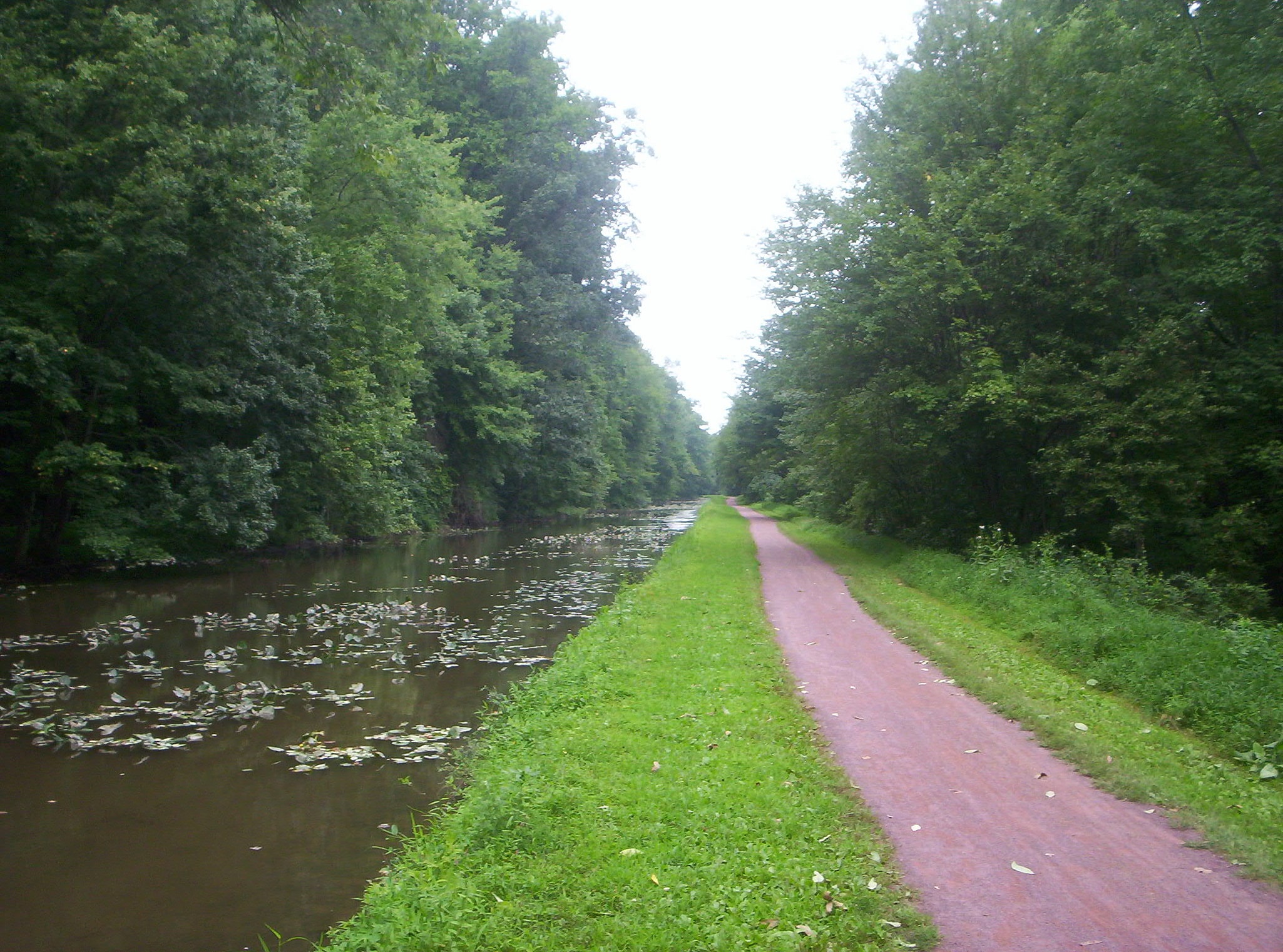 Parc d'État du canal du Delaware, États-Unis