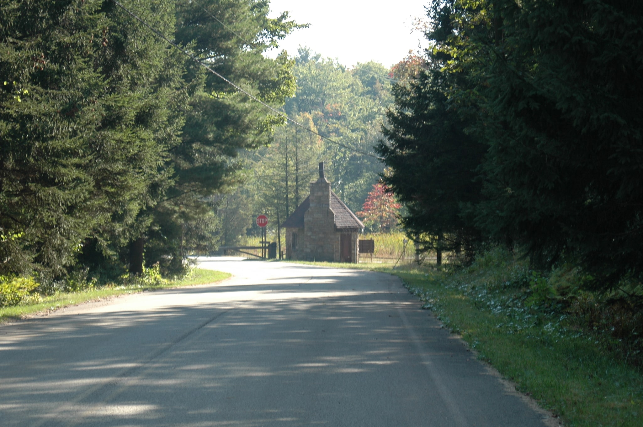 Dans Mountain State Park, États-Unis