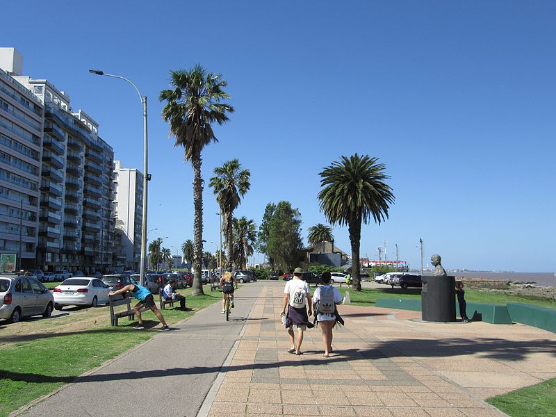 Rambla of Montevideo