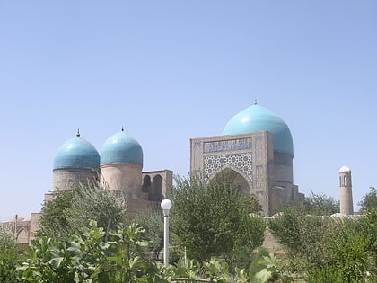 kok gumbaz mosque shahrisabz