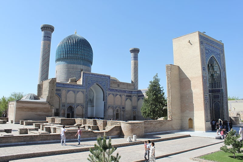 gur emir mausoleum samarkanda