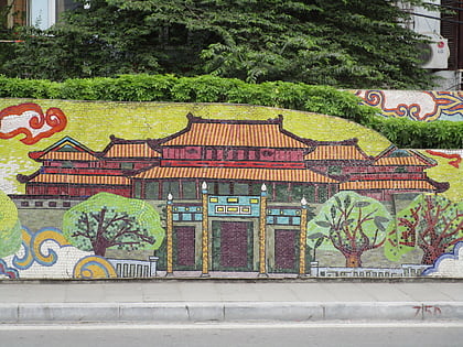 hanoi ceramic mosaic mural