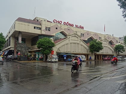 mercado dong xuan hanoi