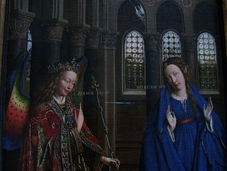 Annunciation (van Eyck, Washington)