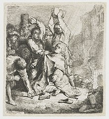 Die Steinigung des heiligen Stephanus
